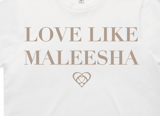 Love Like Maleesha Cropped Tee