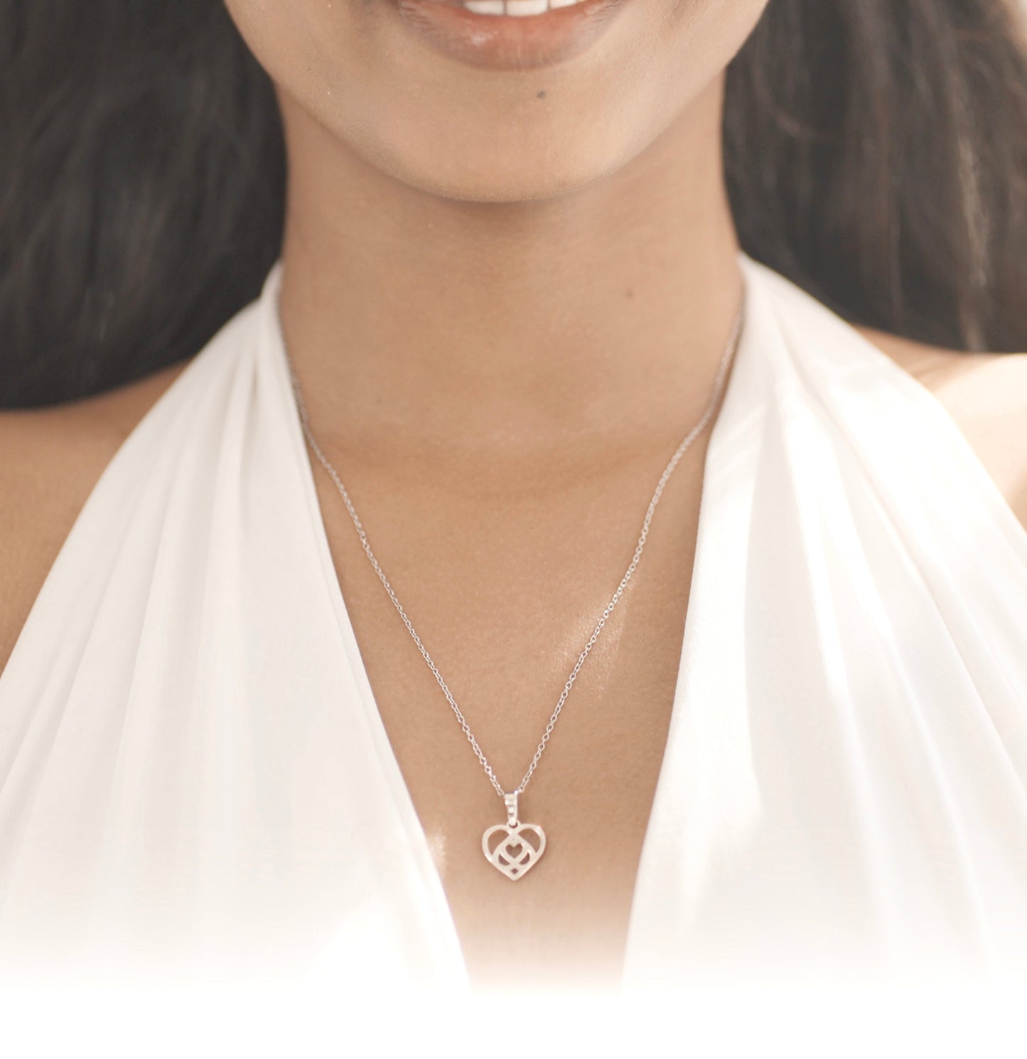 The Infinity Heart Necklace Set