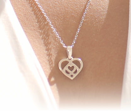The Infinity Heart Necklace Set