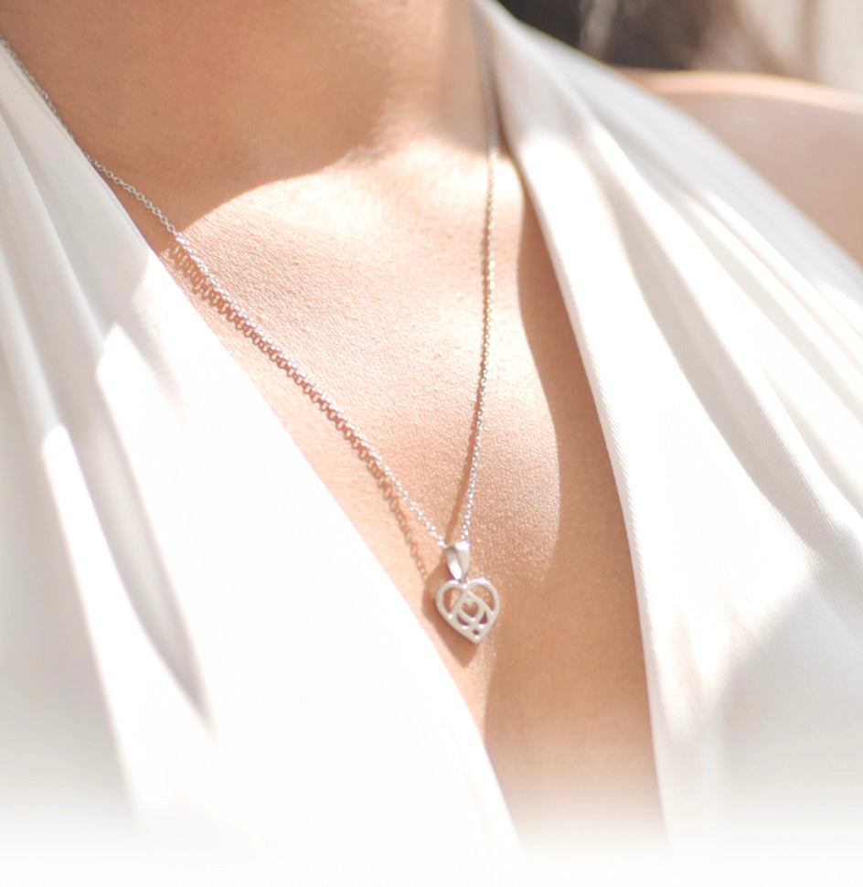 The Infinity Heart Necklace Set